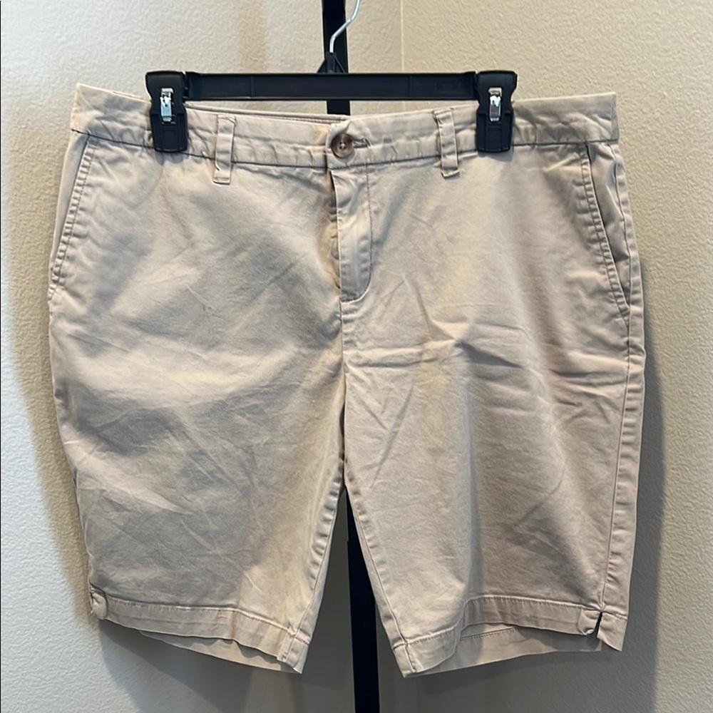 Faded Glory Khaki and Cream Shorts